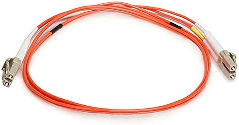 Çok Modlu Dubleks, Turuncu ile Monoprice 102616 1m Fiber Optik Kablo LC / LC OM1