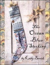 Okyanus Mavisi Çorap Çapraz Dikiş Şeması