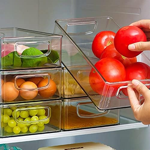 Buzdolabı Organizatör Kovaları Temizle Meyve Gıda Kavanoz Saklama Kutusu Dondurucu Kabine Mutfak Aksesuarları Organizasyon için