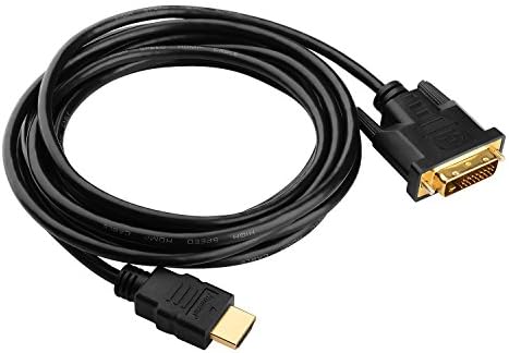 Bağlantı Deposu Erkek HDMI - Erkek DVI-D Kablosu (10 Feet) (Üretici tarafından Üretilmiyor)