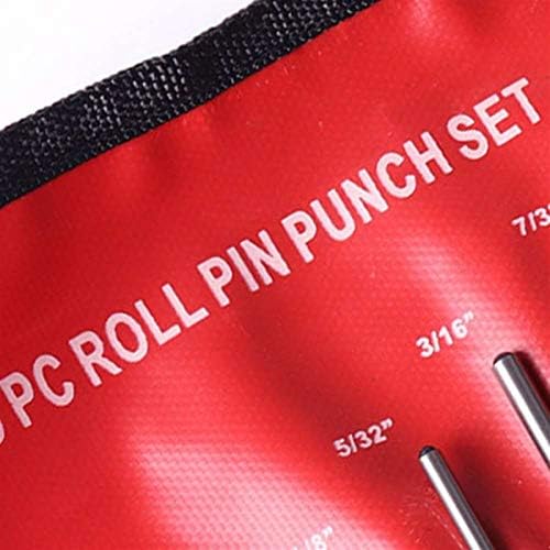 Kullanımı kolay ve Sağlam Yumruk 9 Parça Set Pin Yuvarlak Punch Seti Keski (1/16-5/16) Çelik Temizleme Aracı Yaklaşık 7-15. 8