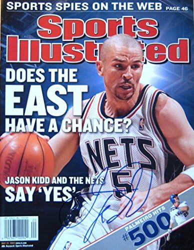 Kidd, Jason 5/19/03 imzalı dergi