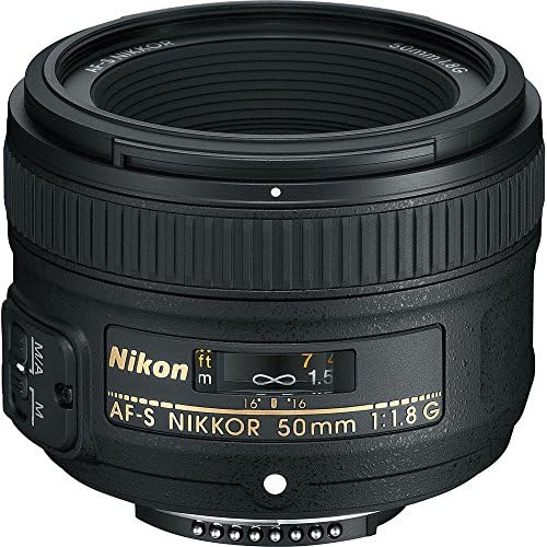 Nikon AF - S NIKKOR 50mm f / 1.8 G Lens Gelişmiş Paket