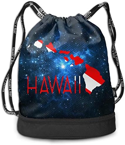 İpli sırt çantası Hawaii Tüplü Dalış Bayrak Çanta