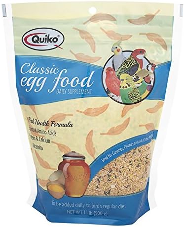 Tüm Kuşlar İçin Quiko Klasik Yumurta Gıda Takviyesi, 1.1 Lb. Kese