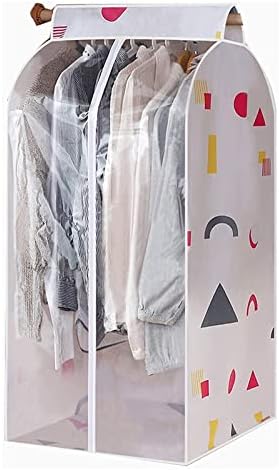 ZQDMBH Konfeksiyon Kapakları Giyim Konfeksiyon Organizatör Dolap 3D Takım Elbise Koruyucu Elbiseler Takım Elbise Mont Ceket Pantolon