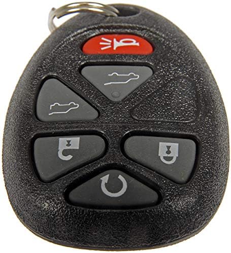 Dorman 13714 Anahtarsız Giriş Uzaktan 6 Düğme ile Uyumlu Seçin Cadillac / Chevrolet / GMC Modelleri