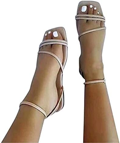Kadınlar için sandalet, kadın Düz Sandalet Balıkçı Strappy Sandalet Gladyatör Sandalet Roma Sandalet Ayak Bileği Kayışı Sandalet