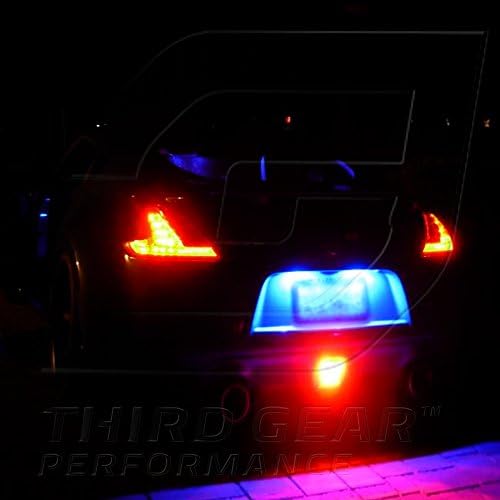 TGP T10 Mavi 6 LED SMD plaka kama ampuller çifti 1997-2014 Honda CR-V ile Uyumlu