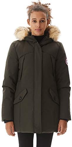 PUREMSX kadın Kapitone Ceket, Bayanlar Uzun Kalınlaşmak Parka Faux Kürk Vegan Aşağı Kış Kapşonlu Dış Giyim Sıcak Palto XS-XXL